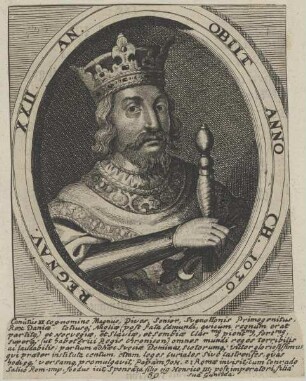 Bildnis von Canutus II, König der Dänen