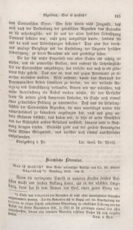 115-150 Kirchliche Literatur