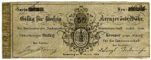 50 Kreuzer öster. Währung