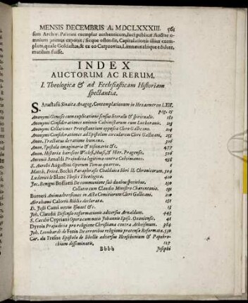 Index Auctorum Ac Rerum.
