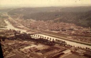 Stuttgart, Hafen, Luftaufnahme