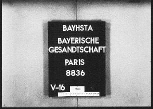 Schöpp, Johannes, aus Waldmohr, in Issy bei Paris, Erbschaftsforderung