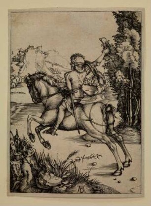 Galoppierender Reiter (Der kleine Kurier)