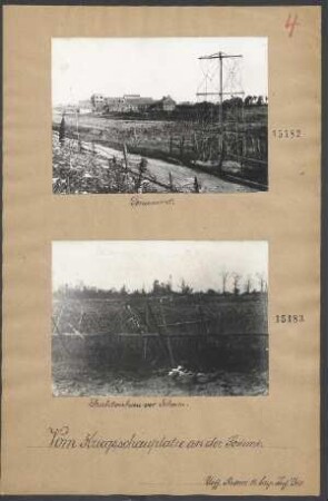 Vom Kriegsschauplatze an der Somme: Genermont