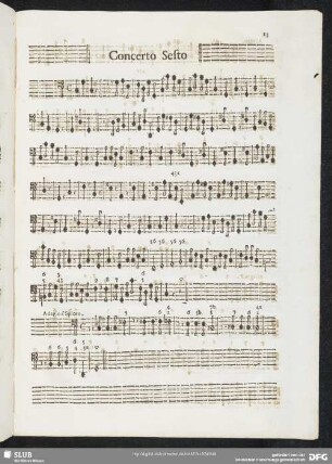 Concerto sesto