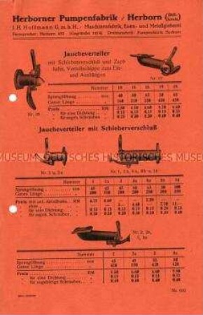 Jaucheverteiler