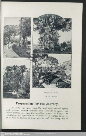 Preparation for the Journey