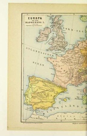 Europa zur Zeit Napoleons I.