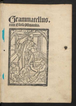 Grammatellus.|| cum Glosa Almanica.||