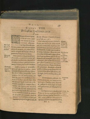 Caput VIII. De Casibus Conscientia circa Vota.