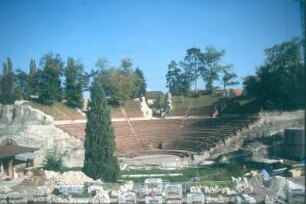 Kaiseraugst bei Basel. Römisches Amphitheater