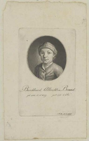 Bildnis des Burkhard Albrecht von Bemmel