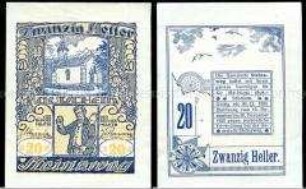 Steinaweg, Niederösterreich 20 Heller