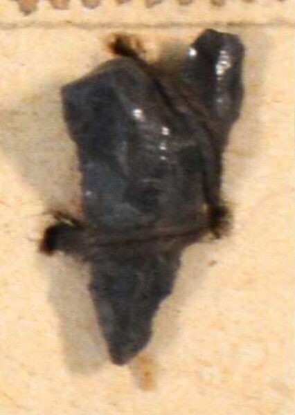 Stone arrowhead