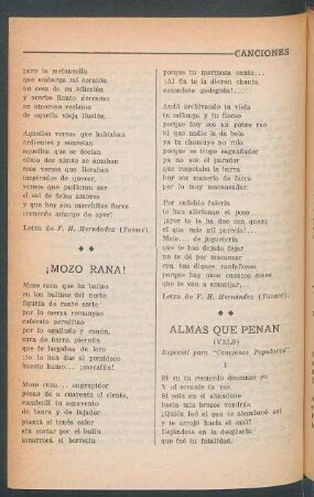 Almas que penan : (Vals)