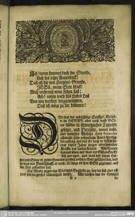 Leichenpredigt : Der Gedächtniß-Altar des Barmhertzigen und treuen GOttes