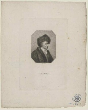 Bildnis des Voltaire