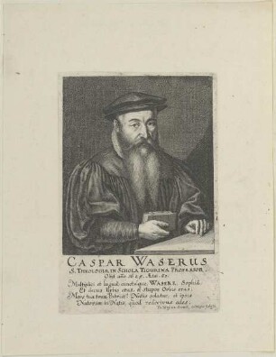Bildnis des Caspar Waserus