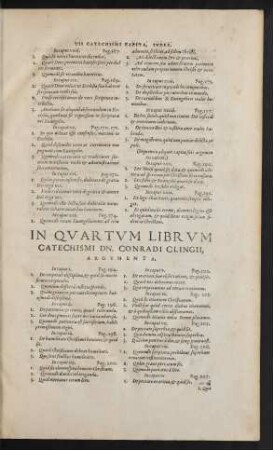 In Quartum Librum Catechismi ....
