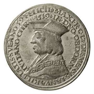 Münze, 1/2 Guldiner (1/2 Guldengroschen), 1519