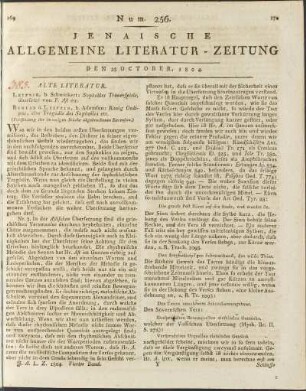 Num. 256. Den 25. October 1804