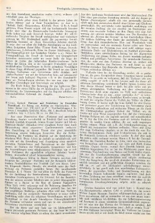 613-615 [Rezension] Kaiser, Gerhard, Pietismus und Patriotismus im literarischen Deutschland