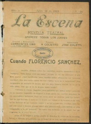 Los derechos de la salud : drama en 3 actos