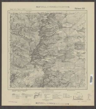 550 Pöttmes ; Topographische Karte von Bayern 1:25.000 [Positionsblätter]