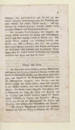 Flüsse und Seen