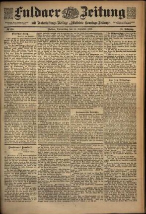 Ausgabe vom Donnerstag, den 15. Dezember 1898.