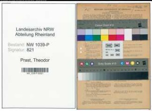 Entnazifizierung Theodor Prast , geb. 13.04.1891 (Beamter)