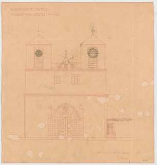 Fischer, Theodor; Gauting / Starnberg (Bayern); Ev. Christuskirche - Westseite (Ansicht)