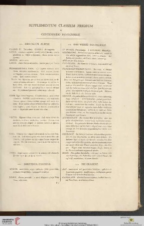 Supplementum classium priorum et continuatio pentandriæ