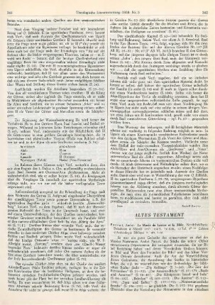 342-343 [Rezension] Parrot, André, Le musée du Louvre et la Bible