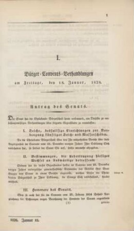 18. Januar-19. December 1828 = I-X