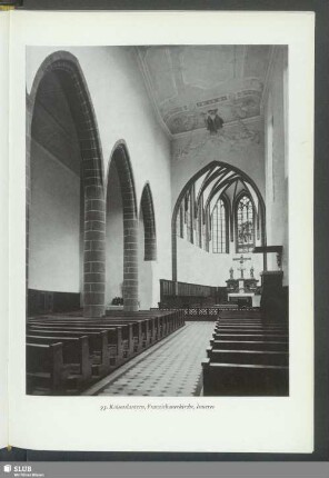 Kaiserslautern, Franziskanerkirche, Inneres