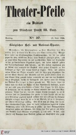 Nro. 37 (15. September 1850)
