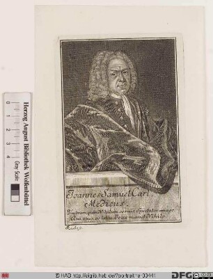 Bildnis Johann Samuel Carl