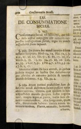 510-534, LXI. De Consummatione Seculi. LXII. De Morte Aeterna. LXIII. De Vita Aeterna.