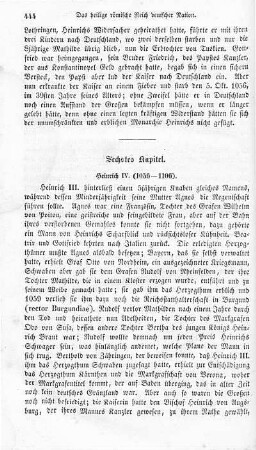 Sechstes Kapitel