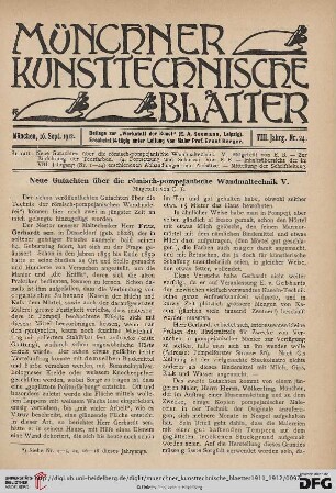 8: Neue Gutachten über die römisch-pompejanische Wandmaltechnik, [7]