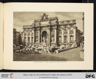 25. ROMA. Fontana di Trevi / ROME. Fountaine of Trevi / ROME. Source de Trevi