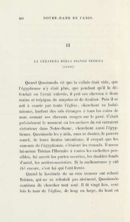 II. La creatura bella bianco vestita