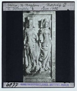 Wien, Stephansdom,unbekannt (14. Jh.), Grabmal für Herzog Rudolf IV.