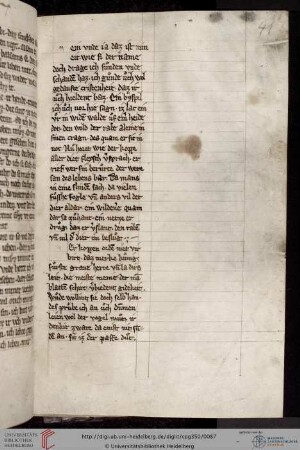 Heidelberger Liederhandschrift d