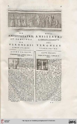 Liber primus / libro primo