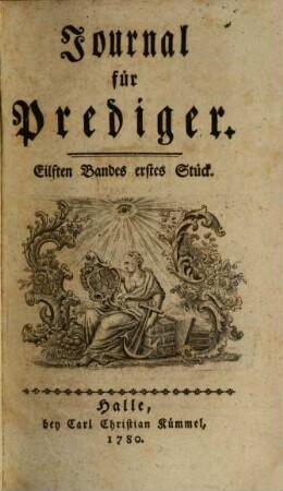 Journal für Prediger. 11. 1780