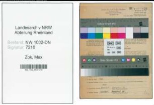 Entnazifizierung Max Zok, geb. 08.09.1900 (Werkmeister)