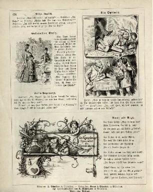 "Gekränkter Stolz" "Ein Optimist" "Amor als Arzt"