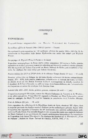 Chronique